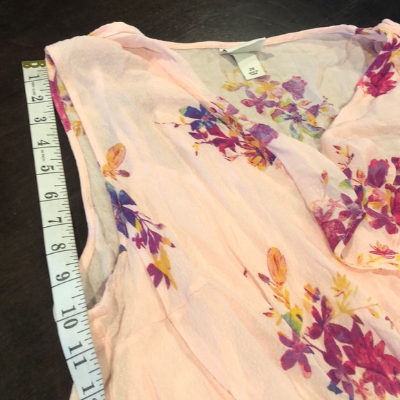 Ava & Viv Floral Pink High-Lo dress - Picture 12 of 12